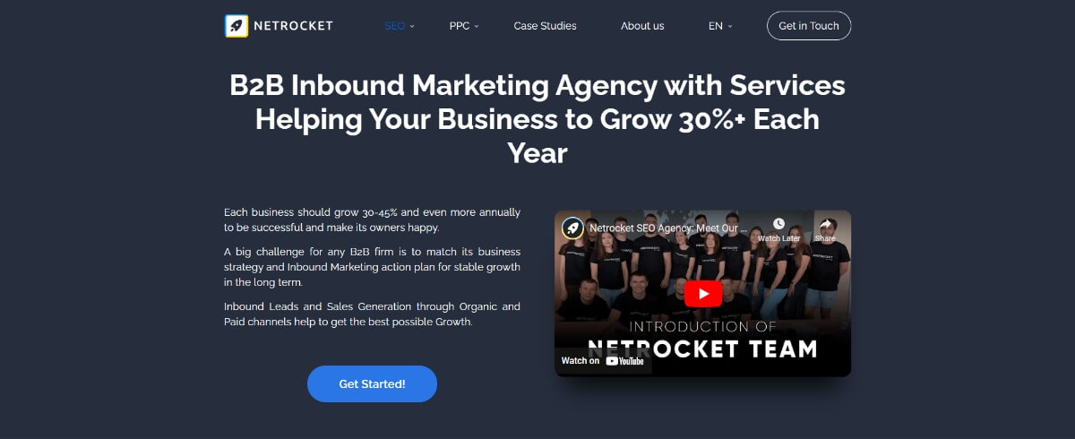 Netrocket - Best Digital marketing agency germany
