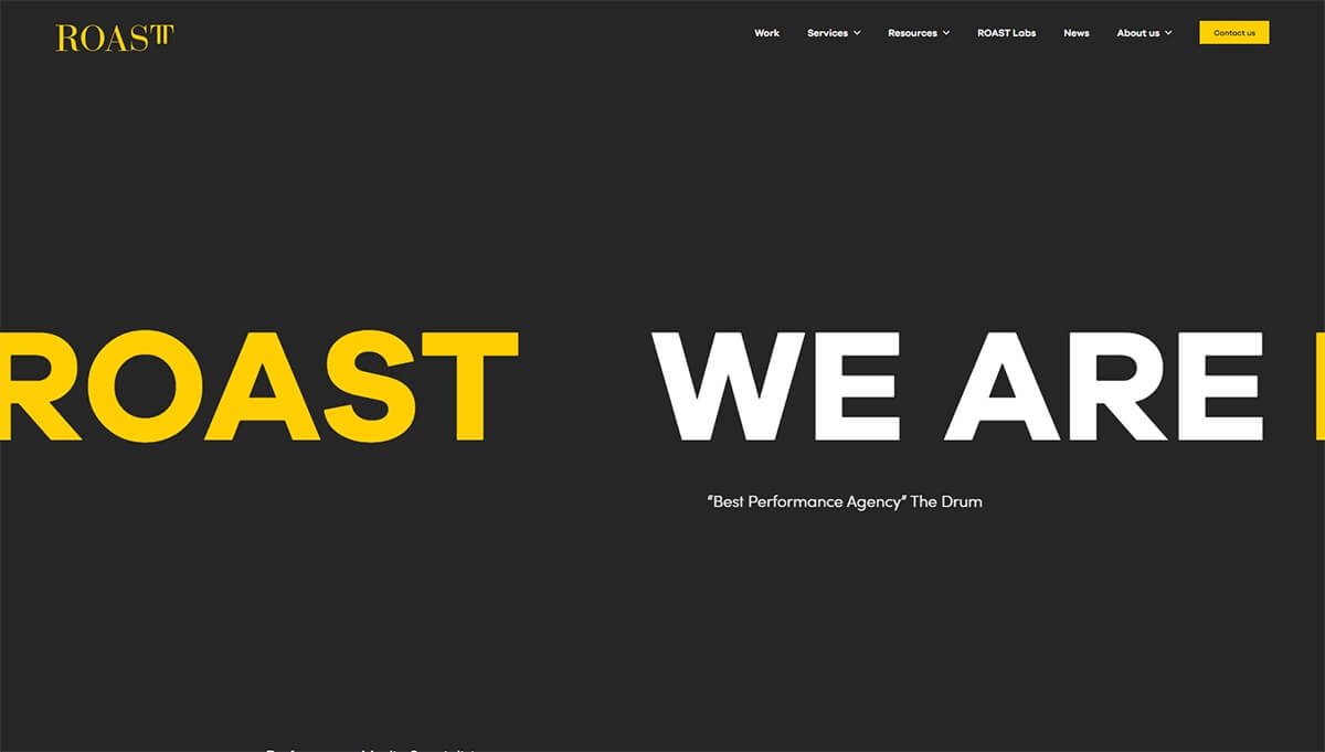 ROAST - Best Digital marketing agency united kingdom