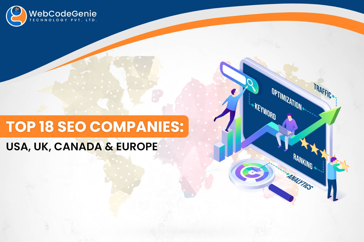 Top 18 SEO Companies: USA, UK, Canada & Europe